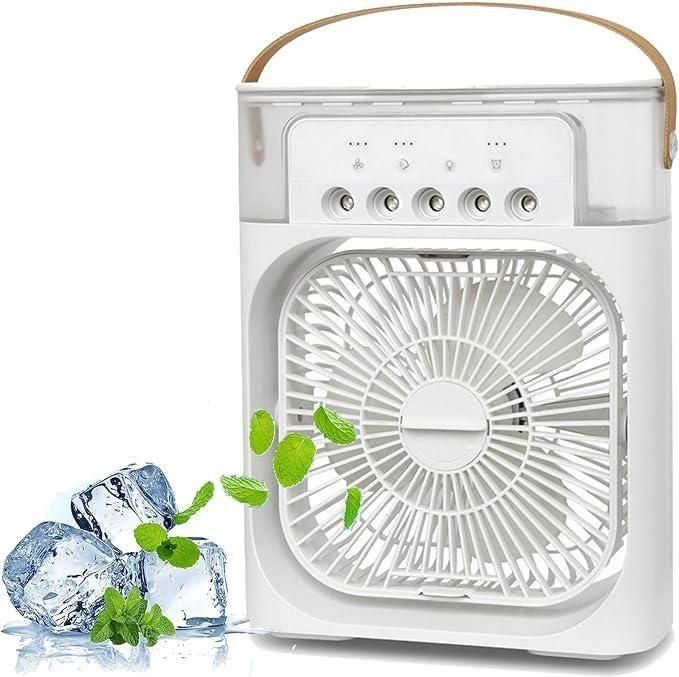 Portable 3-in-1 Air Conditioner Fan & Cooler – Instant Cooling for Home & Office