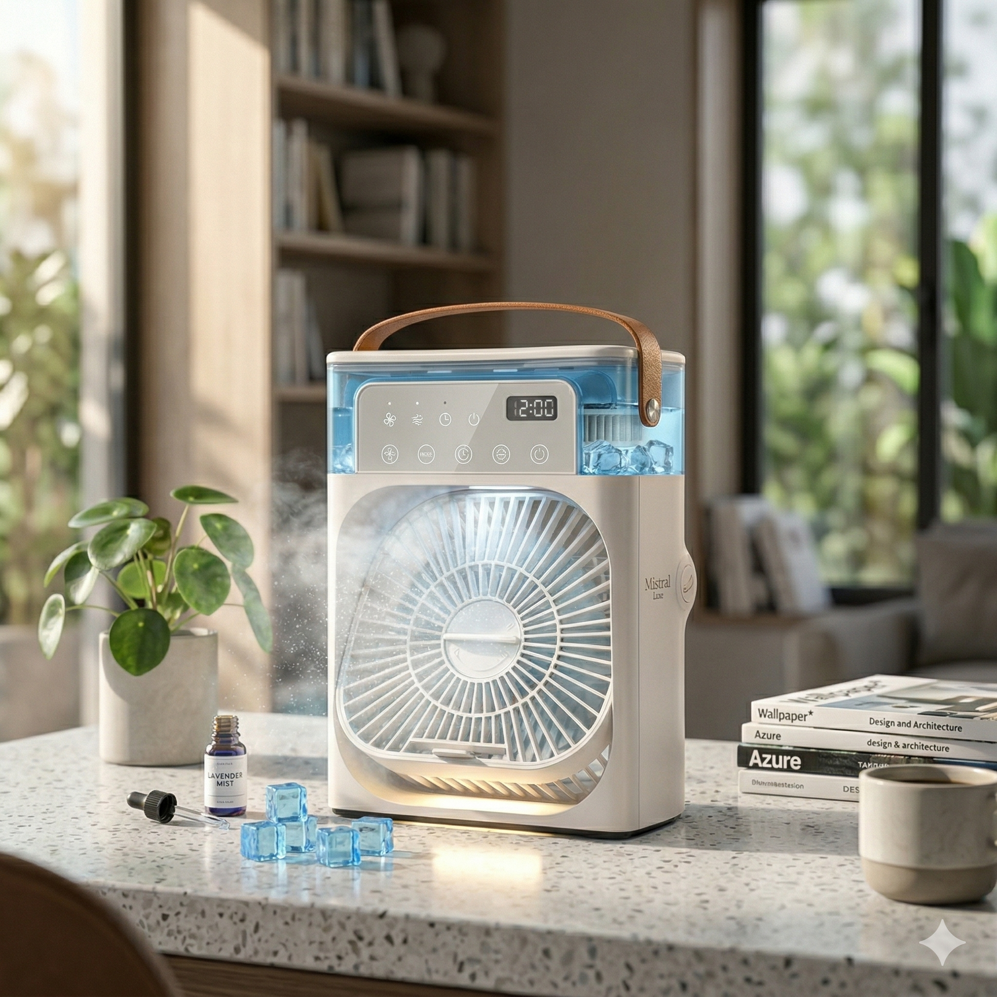 Portable 3-in-1 Air Conditioner Fan & Cooler – Instant Cooling for Home & Office